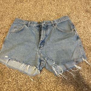 Denim Wrangler Cutoff Women Shorts